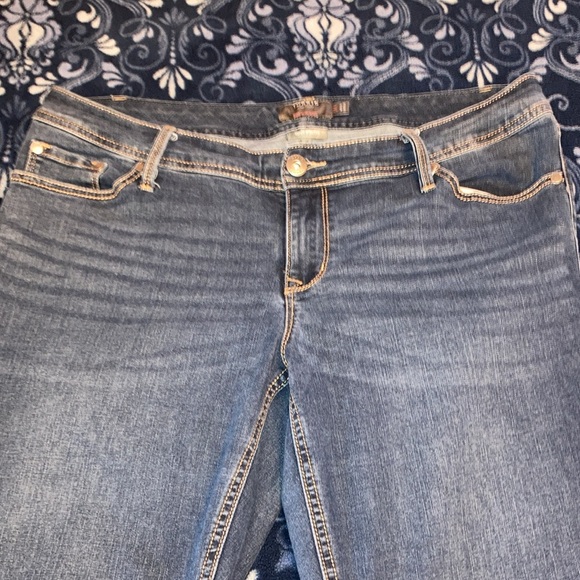Torrid luxe slim boot cut jeans super stretch size 14R - Picture 2 of 8